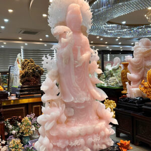 Alternative view of Quan Âm Bồ Tát - Ngọc Onyx Hồng