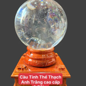 Cầu Tinh Thể Thạch Anh Trắng cao cấp 9,76kg