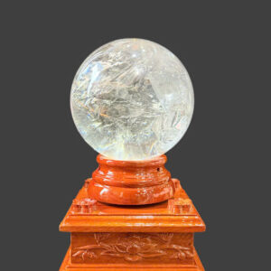 Alternative view of Cầu Tinh Thể Thạch Anh Trắng cao cấp 5,8kg