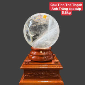 Cầu Tinh Thể Thạch Anh Trắng cao cấp 5,8kg